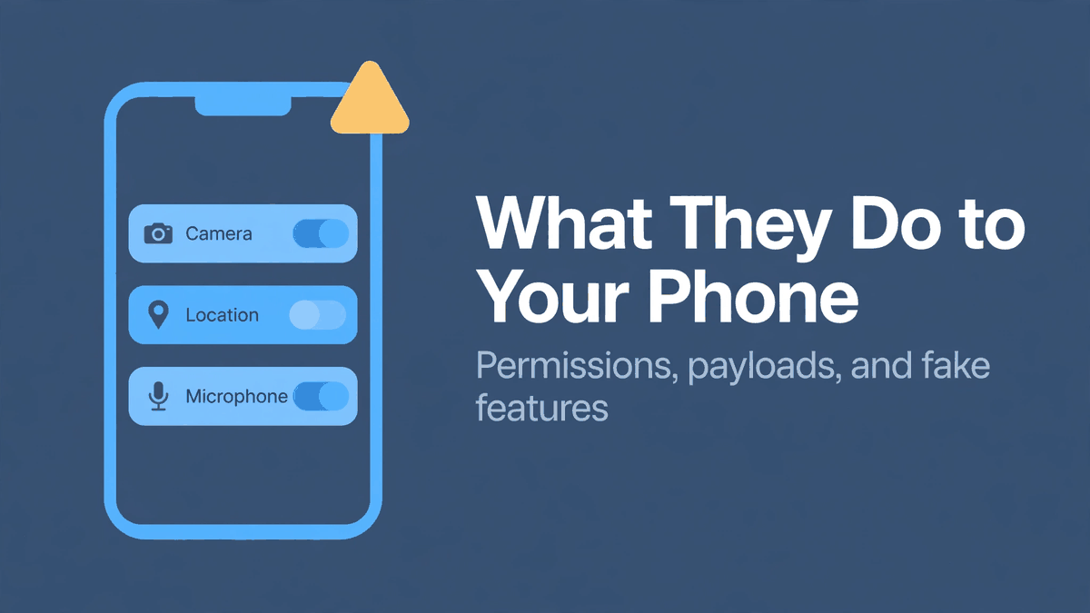 What Downloader APKs Actually Do to Your Phone